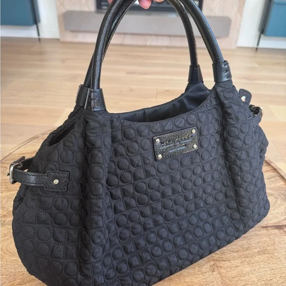 Kate Spade Black Quilted Women's Bag - Picture 2 of 8